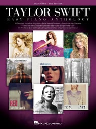 Taylor Swift Easy Piano Anthology piano sheet music cover Thumbnail